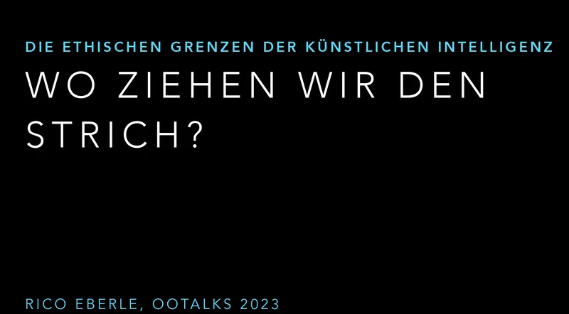Ethik und Künstliche Intelligenz – Impuls-Referat als Video